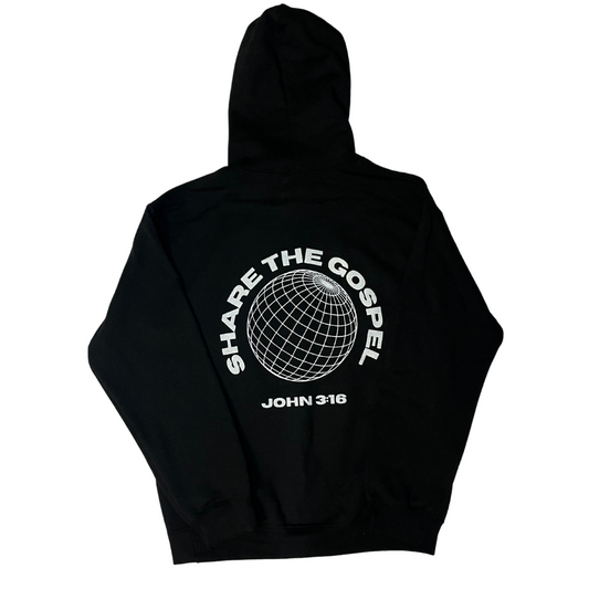 'God is Love' Black Hoodie